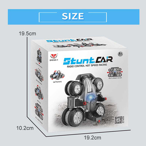 Voiture de course RC SOYANG à 6 canaux haute vitesse avec lumières LED et cascades latérales, jouet pour garçons - Product Image 5