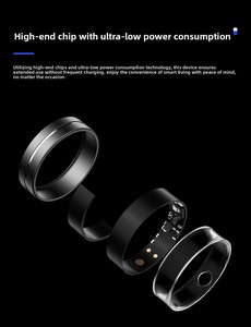 Nuovo Anello Smart Impermeabile in Acciaio Inossidabile 2025 per Fitness e Selfie, Compatibile con iOS e Android, Anello Unisex per il Monitoraggio della Salute - Product Image 4