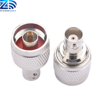 Connecteur adaptateur Rf Coaxial droit, mâle vers Bnc femelle