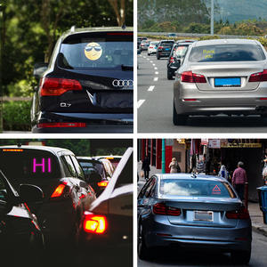 Écran d'expression LED pour vitre arrière de voiture, écran intelligent à commande vocale IA, programmable et contrôlé par application - Product Image 6