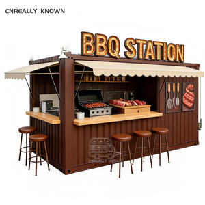 Café en conteneur de haute qualité, cuisine entièrement équipée, design personnalisé, stores enrouleurs automatisés - Product Image 5