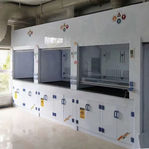 خزانة دخان مجاري مع مروحة مع غطاء دخان ممتاز للتهوية الفعالة في المختبرات - Product Image 2