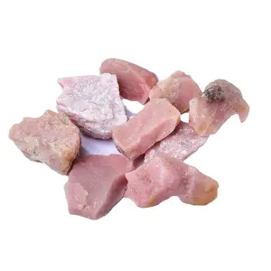 제조 업체 공급 천연 핑크 Aubao 거친 돌 그물 화석 도매 아로마 테라피 돌 디퓨저 돌