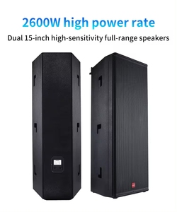 Dual de 15 pulgadas de gran potencia profesional altavoz de audio <span class=keywords><strong>Morin</strong></span> CM-215 - Product Image 5