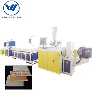 Máquina de fabricación de paneles de techo de PVC de alta calidad, línea de extrusión de techo de PVC, línea de producción de paneles de pared de PVC, precio