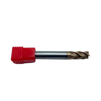 Fresa de extremo de carburo sólido Shiyu HRC55, herramienta de corte CNC para fresado cuadrado de metal, brocas de router