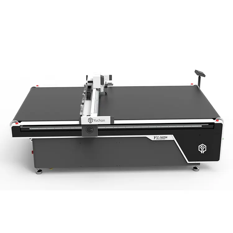 YC-1625A tissu motif machine de découpe tissu machine de découpe cnc couteau rotatif cutter