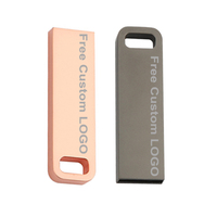 Memoria USB de metal con logotipo gratuito personalizado, precio promocional de venta, 1GB, 2GB, 4GB, 8GB, 16GB, 32GB, pendrive USB 2,0, llave de memoria flash