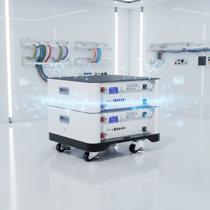 스태커블 51.2V 100Ah 리튬 배터리 팩 가정용 태양광 에너지 저장 배터리 주택용 비상 전원 공급에 적합 - Product Image 6