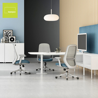 Chaise de bureau moderne, ergonomique, pivotante, en maille, pour ordinateur, fabrication chinoise, vente en gros, prix bas