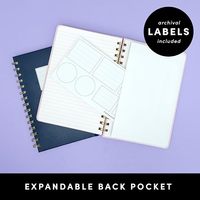 Diario de Tapa Dura con Espiral y Forro Personalizado Premium 2026, Cuaderno Grueso con Diseño Floral, para la Escuela, el Trabajo, el Diario Personal, con Lápiz