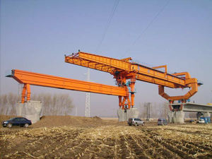 رافعة وعمود جسر مصنوعة من قماش الخرسانة 40 طن 150 طن رافعة شعاعية وعمود الجسر - Product Image 3