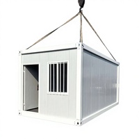 Maison conteneur modulaire préfabriquée de luxe, style moderne, démontable et portable, 10 pieds/20 pieds/40 pieds