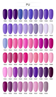RONIKI En gros Vernis à ongles gel couleur classique sans HEMA et TPO 15ml, Soak Off, durcissement UV LED, pour manucure en salon et usine