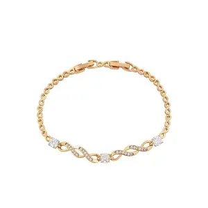 X000690801 Bijoux Xuping mode bracelet élégant 18K couleur or luxe royal romantique tendance vintage spécial bracelet classique