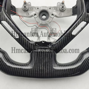 Volante Deportivo de Fibra de Carbono y Cuero Perforado de Alta Calidad para Infiniti G27 G37 - Product Image 2