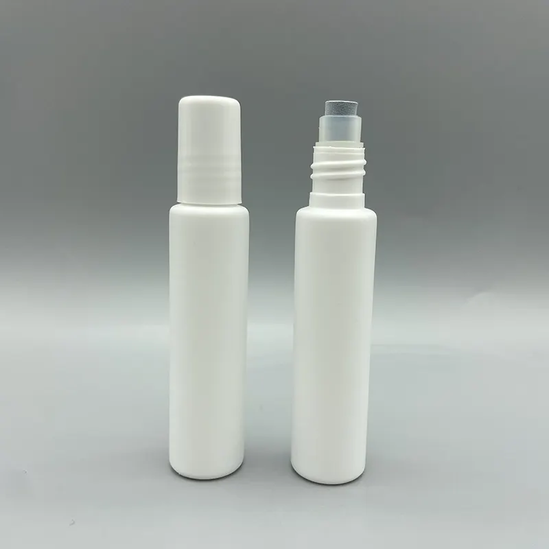 OEM Slim PE пластиковая мини 15 мл мягкая белая губка для очков, бутылочка для очистки очков с крышкой