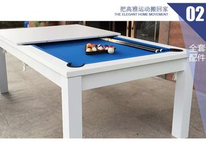 Table de <span class=keywords><strong>billard</strong></span> pliante 3-en-1 pour la maison avec table de <span class=keywords><strong>billard</strong></span>, de tennis de table et de bureau de réunion Club <span class=keywords><strong>Billard</strong></span> - Product Image 3