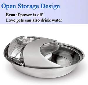 Fontaine à eau automatique en acier inoxydable pour animaux <span class=keywords><strong>de</strong></span> compagnie-Bol à boire à circulation ultra silencieux pour chats et chiens - Product Image 5