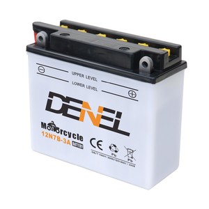 12V7AH แบตเตอรี่รถจักรยานยนต์3A 12N7B ผลิตจากโรงงาน - Product Image 3