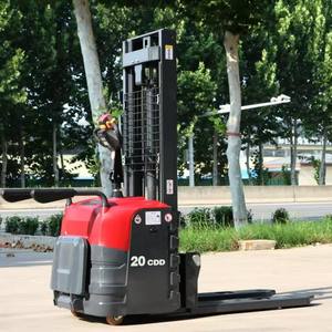 Apilador Eléctrico de Alta Calidad, 1.5 Toneladas, 2 Toneladas, 3m, 2m, Apilador con Horquilla, Autocargable, Manual - Product Image 3