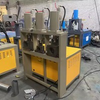 Machine de poinçonnage et de découpe de tubes carrés et ronds hydraulique à cadre en H mécanique à vente chaude pour le traitement des barres d'armature