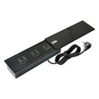 Prise de courant encastrée pour bureau, prise de table intégrée avec USB pour la maison, le bureau et la salle de conférence