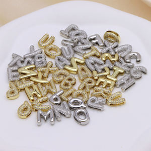 Jinyuan Brass Luxury <strong>Personalised</strong> <strong>Name</strong> Designer Diy Initial Letters Watch Band <strong>Bracelets</strong> - Product Image 2