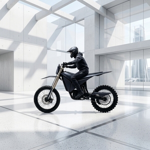 มอเตอร์ไซค์วิบากไฟฟ้า US STOCK Extreme Off-road E-Dirt Bike Y-Volt Surge V 35KW Peak แรงบิด 948 นิวตันเมตร สำหรับผู้ใหญ่ 97.2V 45Ah - Product Image 1