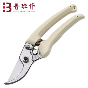 Lu Ban Stainless Steel Pruning Shears 45mm Beak Shape Butterfly Structure For Garden Use - Product Image 1