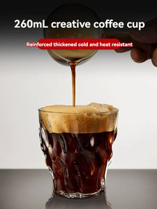 Vaso de Vidrio Creative Roots, Vaso para Gargarear, Vaso de Whisky de Alta Gama, Vaso de Café Grueso Resistente al Calor - Product Image 5