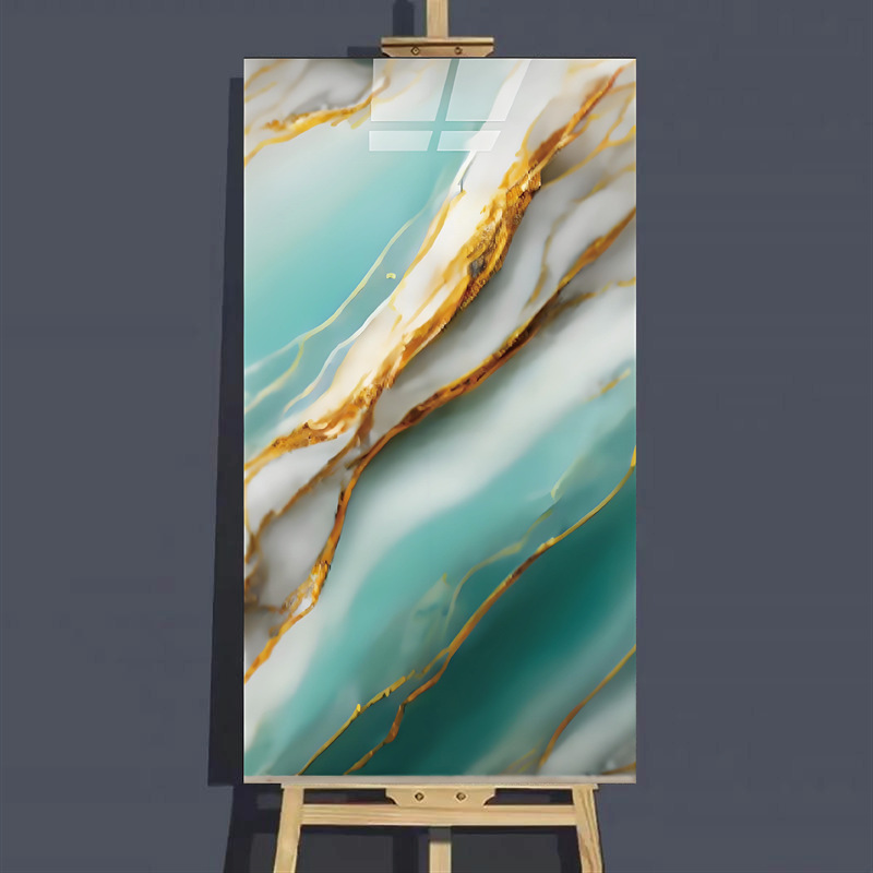Green gold textured dx-094 - 30cm * 60cm * 2.5mm 1 piece
