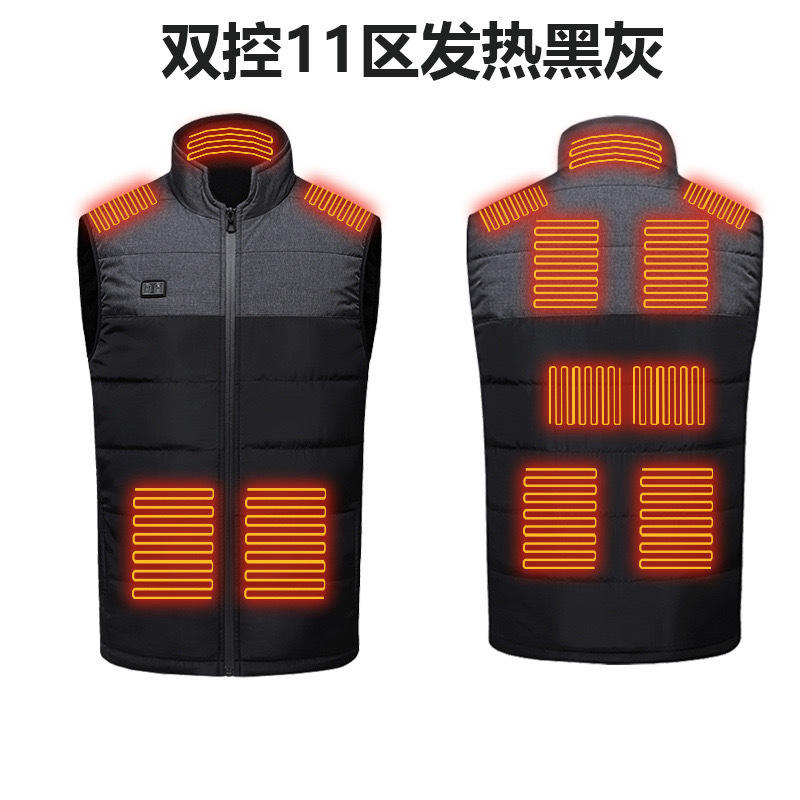 สีดำและสีเทา