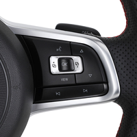 Volant en cuir directement de l'usine pour Volkswagen Golf 5 6 7 8 GTI R Line Polo Passat CC Jetta Tiguan GLI GTS GTD Scirocco