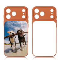 Coque de téléphone vierge 2D en TPU coloré électroplaqué pour la série iPhone 17 – Personnalisable, protection DIY