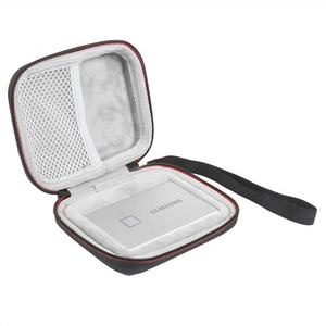 <span class=keywords><strong>Samsung</strong></span> <span class=keywords><strong>T7</strong></span> <span class=keywords><strong>Touch</strong></span> Boîte de rangement multifonctionnelle portable Étui EVA étanche et anti-pression avec chargeur et câble de données - Product Image 6