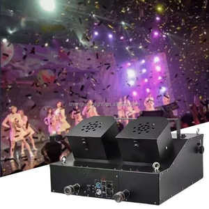 Elektrikli kuru buz CO2 konfeti başlatıcısı DMX kontrol çubuğu sahne parti için Metal konfeti makinesi - Product Image 3