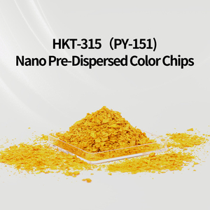 Màu Vàng PY-151 Nano pre-phân tán Cab màu Chip sử dụng rộng rãi trong 3C điện tử hydroxy Acrylic axit sơn và sơn UV - Product Image 5