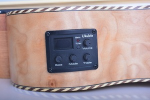 Ukelele fabricante distribución <span class=keywords><strong>Amazon</strong></span> Venta caliente acolchado Ash eléctrico Bass Ukulele - Product Image 6