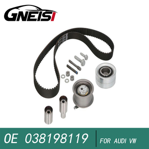 아우디용 텐셔너 풀리가 있는 타이밍 벨트 유지 보수 키트 A6S6 A4S4 비틀 최상 폴로 골프 샤란 파사트 2000-2013 038198119A - Product Image 3