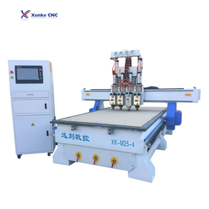 Máquina multicabezal para la fabricación de muebles, enrutador multifunción para carpintería, puerta de madera, 6KW, <span class=keywords><strong>cnc</strong></span>, 4x8 fts - Product Image 6