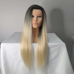 Tête de Mannequin avec de Vrais Cheveux Humains pour Formation, Présentation de Perruques, avec Épaules - Product Image 5