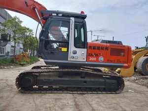 Excavadora mediana HITACHI 230, excavadora usada de 20 toneladas, maquinaria de movimiento de tierras 210lc ZX350h con bomba de motor - Product Image 4