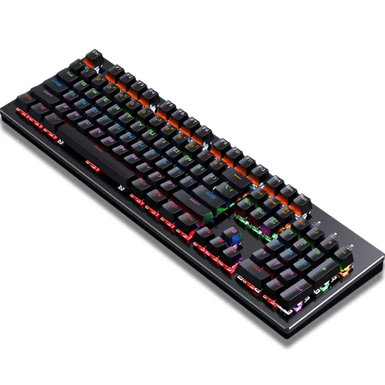 laptop keyboard104 Keys Gaming Keyboards Mechanical shaft RGB Backlight LED