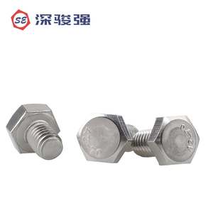 Tornillos de Cabeza Hexagonal Externa de Acero Inoxidable 304, Combinación MM3-M24, Pernos y Tornillos Extendidos - Product Image 1