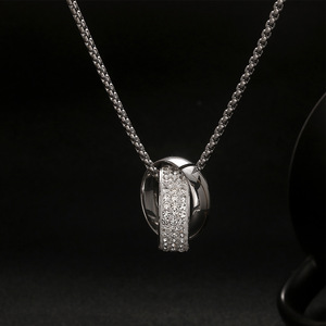 Collier minimaliste de style coréen, unisexe, chaîne longue en acier titane, mode hip-hop européenne et américaine - Product Image 5