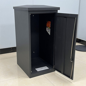 Paquete de almacenamiento al aire libre de pie Extra grande Premium JDY, buzón impermeable de alta calidad para espacio de oficina, antirrobo a prueba de herrumbre - Product Image 5