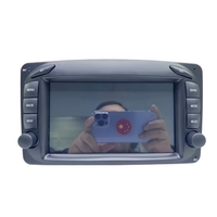 Radio Android de 7 Pulgadas con Botones, Funciones CarPlay y Android Auto, Compatible con Mercedes Benz Clase G 2002-2008
