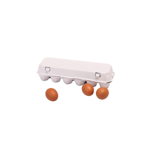 Plateau à oeufs en pâte à papier avec couvercle meilleure vente carton recyclé Service personnalisé certification TUV du fabricant du Vietnam - Product Image 5