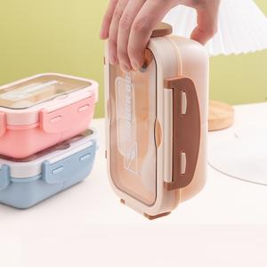 Lonchera de Plástico PP Ecológica con Logotipo Personalizado Estilo Japonés de Grado Alimenticio, Lonchera Bento para Niños, Recipientes para Almacenar Alimentos - Product Image 3